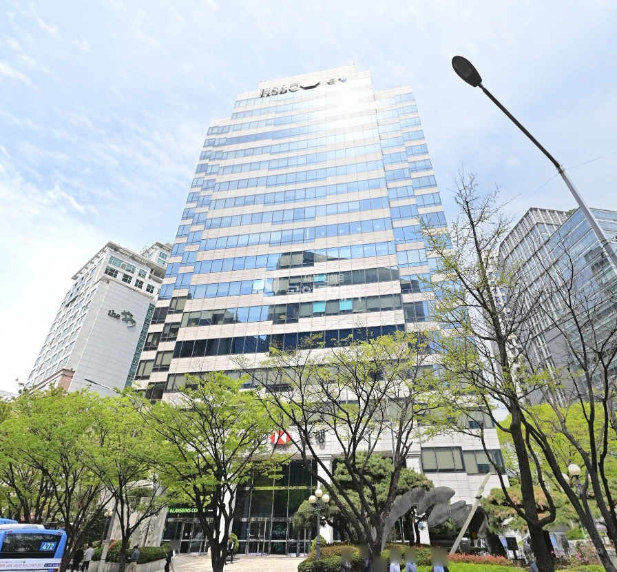 서울 중구 봉래동1가 서울역과 시청역 역세권 대형오피스빌딩 : HSBC빌딩 600평 사무실 월세 매물번호 11055 사진 1